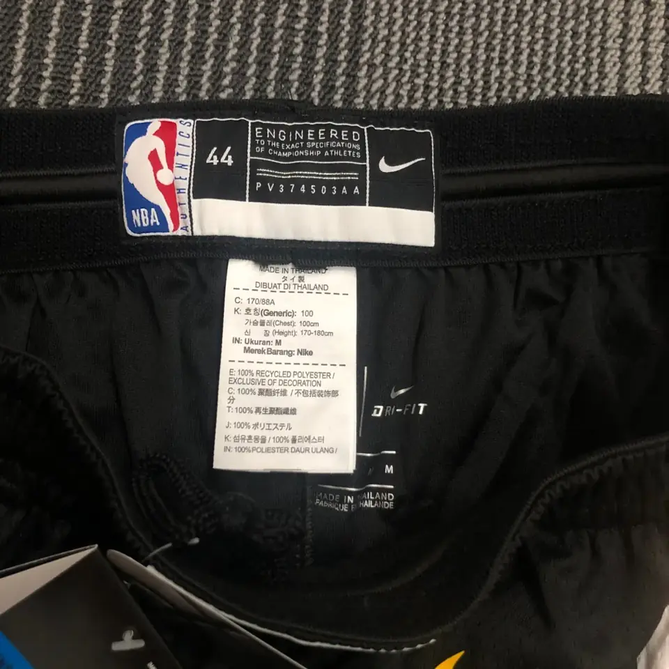 Foto 2 de Pantalones cortos negros de los Warriors