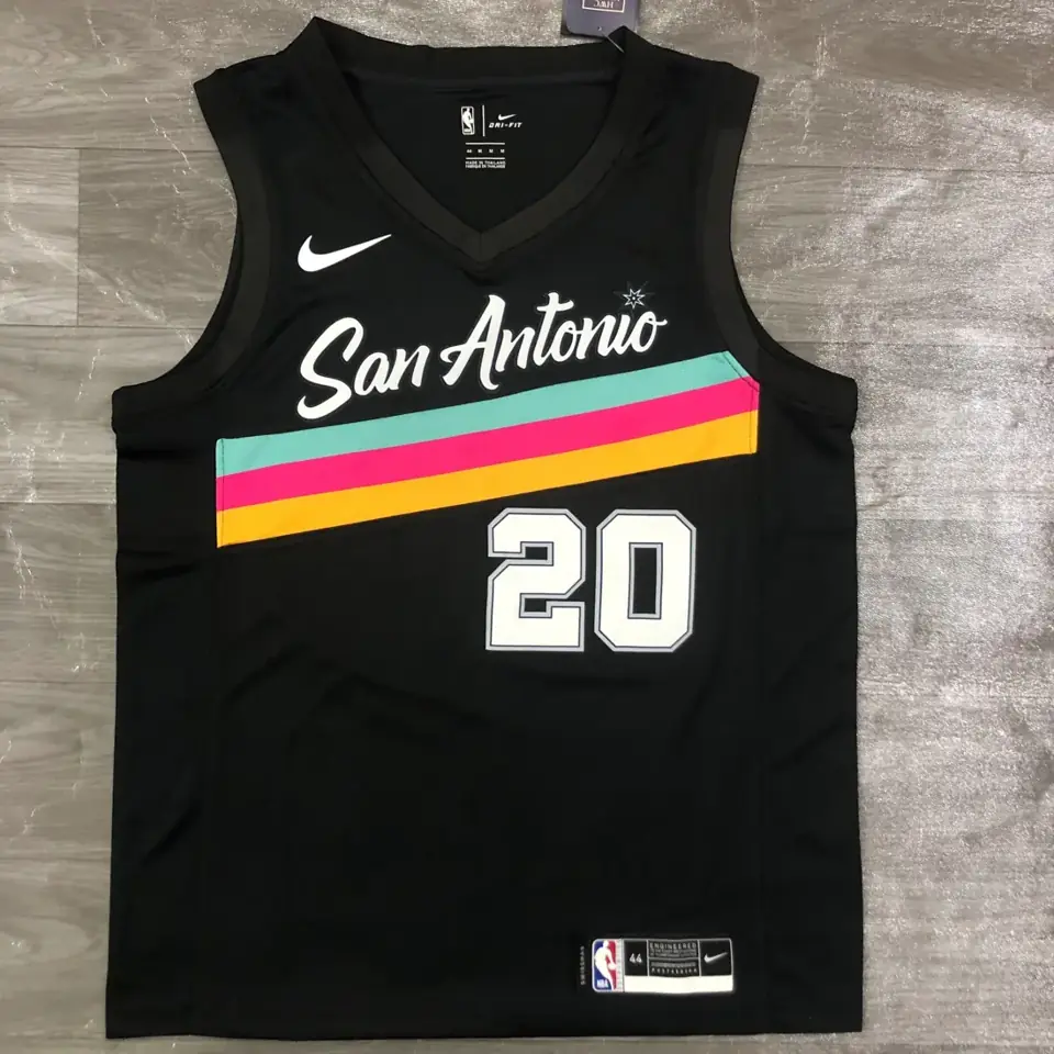 Foto 1 de Temporada 21 San Antonio Spurs City Edition, nº 20 Ginóbili