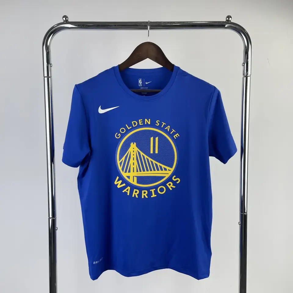 Foto 1 de Golden State Warriors azul nº11 camiseta de manga corta de secado rápido