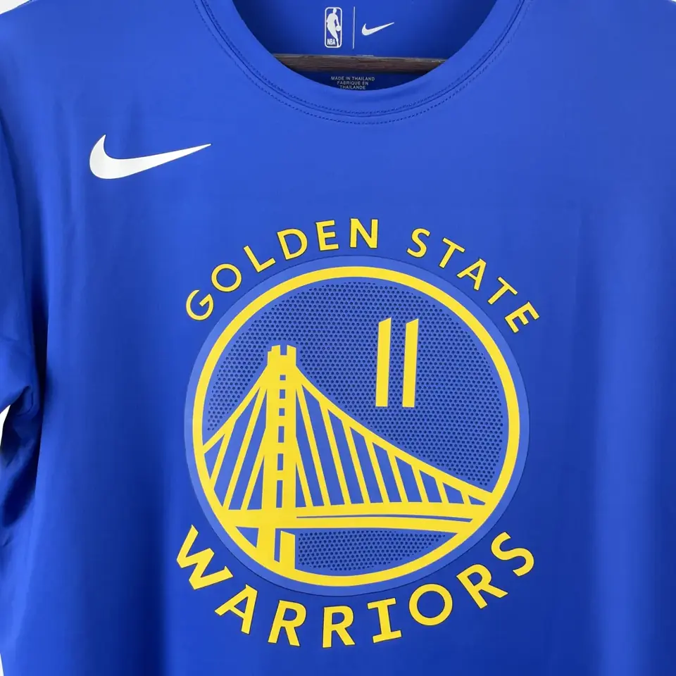 Foto 4 de Golden State Warriors azul nº11 camiseta de manga corta de secado rápido
