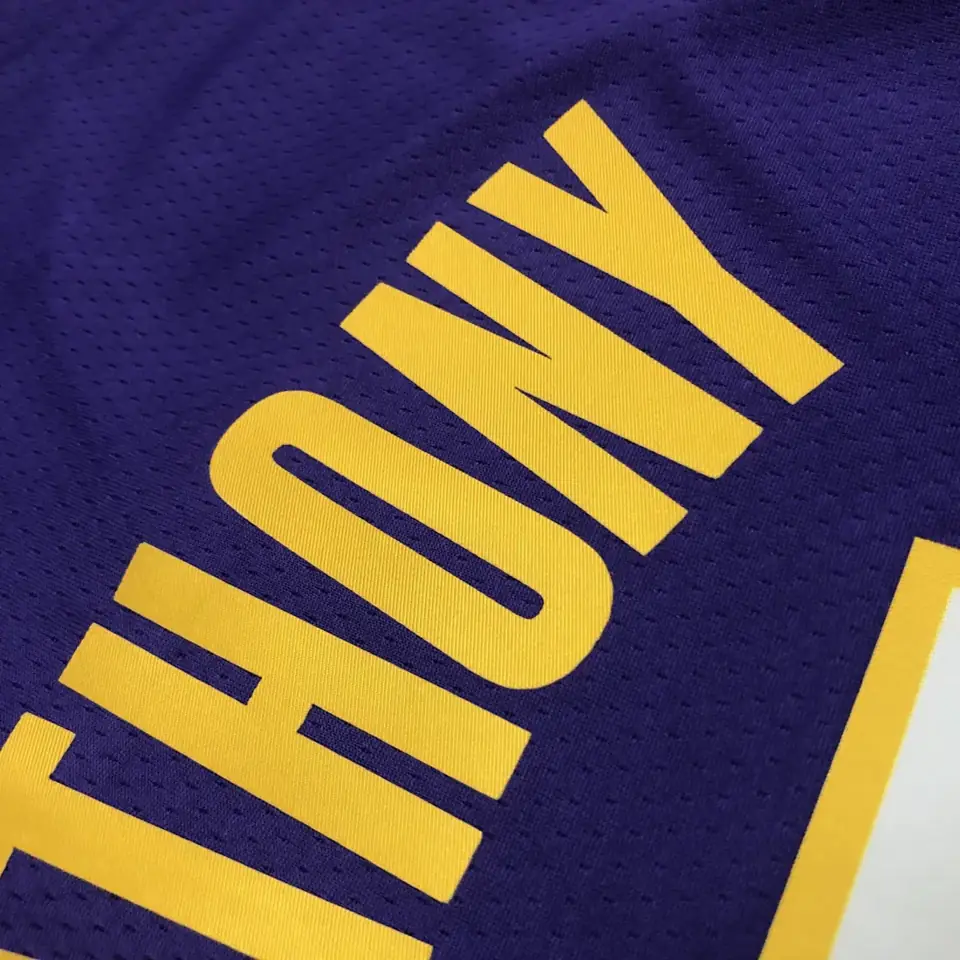 Foto 5 de Lakers cuello en V morado n.º 7 Anthony