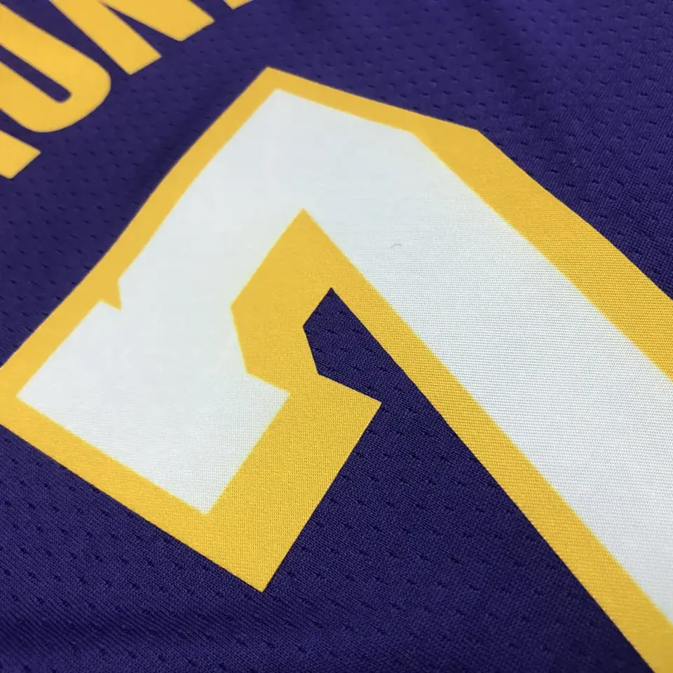 Foto 7 de Lakers cuello en V morado n.º 7 Anthony