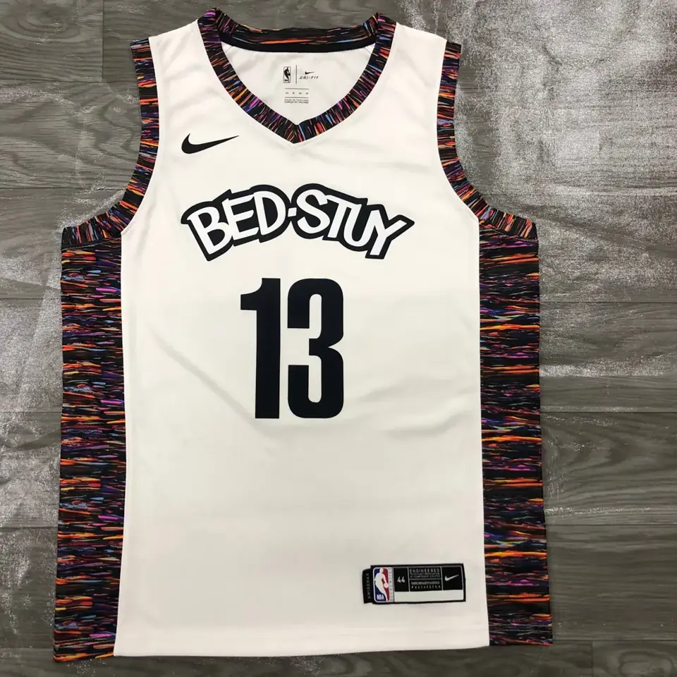 Foto 1 de Temporada 20 Brooklyn Nets Edición Ciudad (camuflaje) blanco nº 13 James Harden