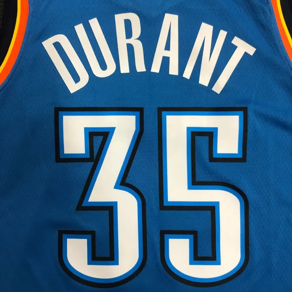 Foto 8 de Camiseta azul de los Thunder n.º 35 Durant