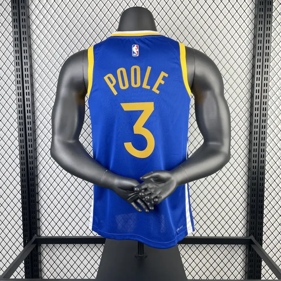 Foto 2 de Temporada 23 Golden State Warriors visitante azul número 3 Poole