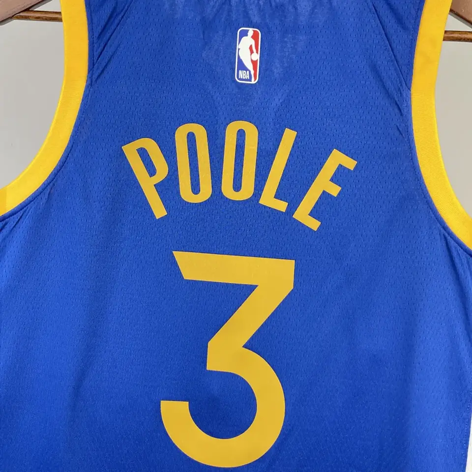 Foto 8 de Temporada 23 Golden State Warriors visitante azul número 3 Poole