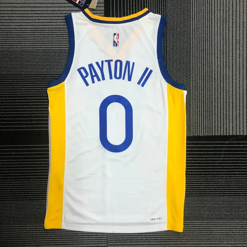 Foto 3 de 75.º aniversario Warriors blanco número 0 Payton II