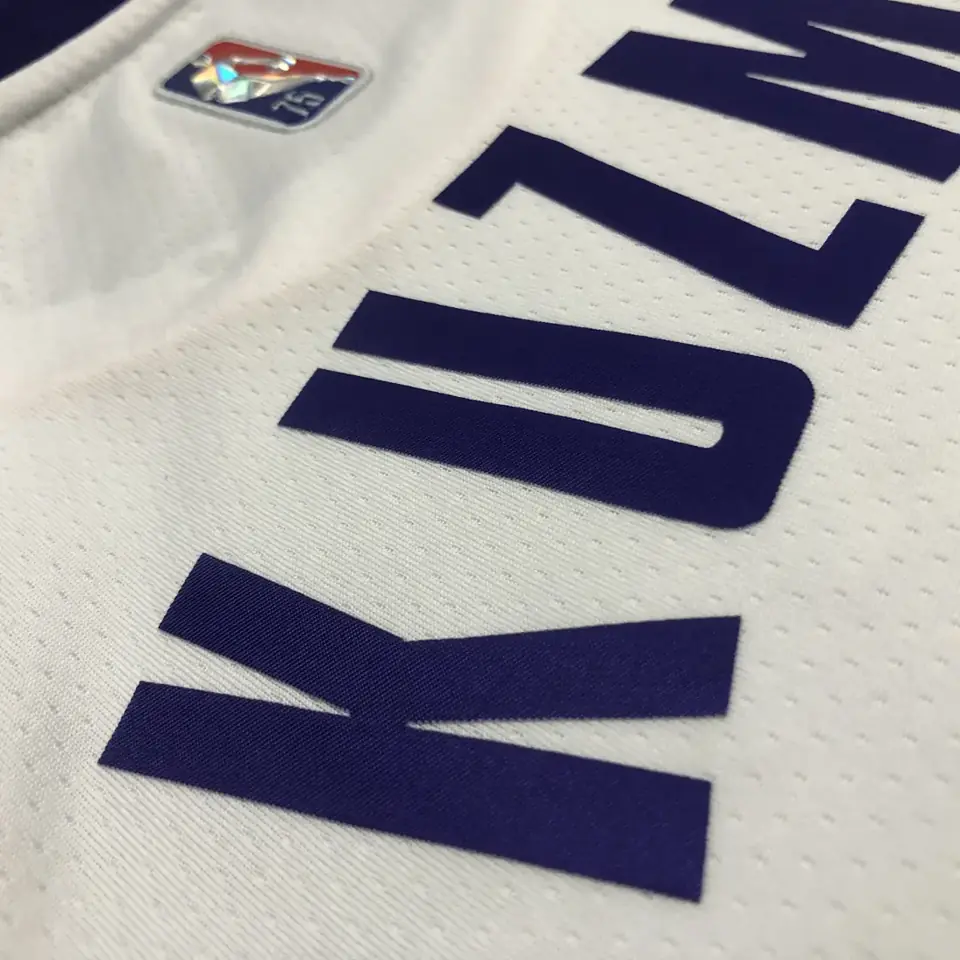 Foto 7 de 75 aniversario Lakers blanco número 0 Kuzma