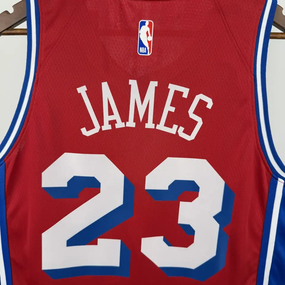 Foto 3 de Temporada 23 76ers Air rojo número 23 James