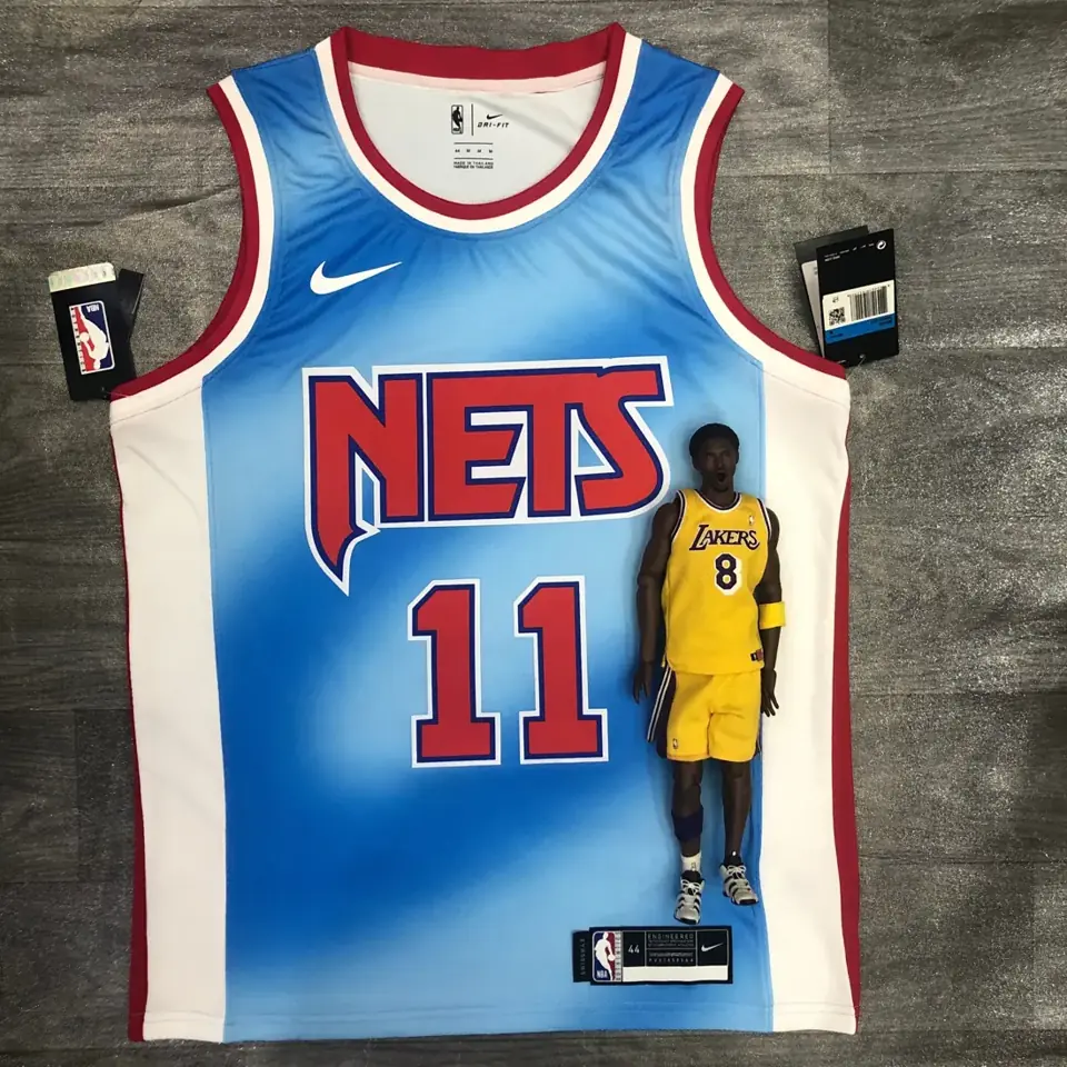 Foto 1 de Temporada 21 Nets retro edición limitada azul nº 11 Irving
