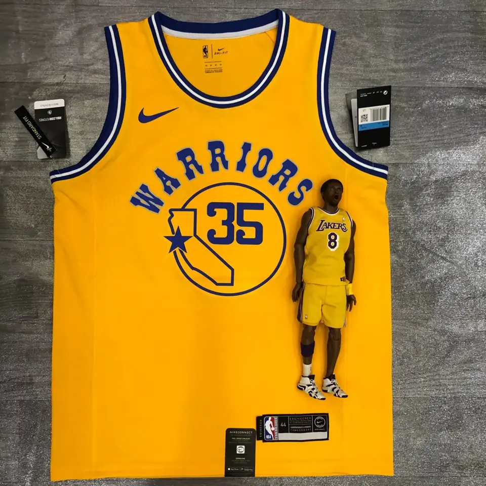 Foto 1 de Golden State Warriors calcetines amarillos nº 35 Durant