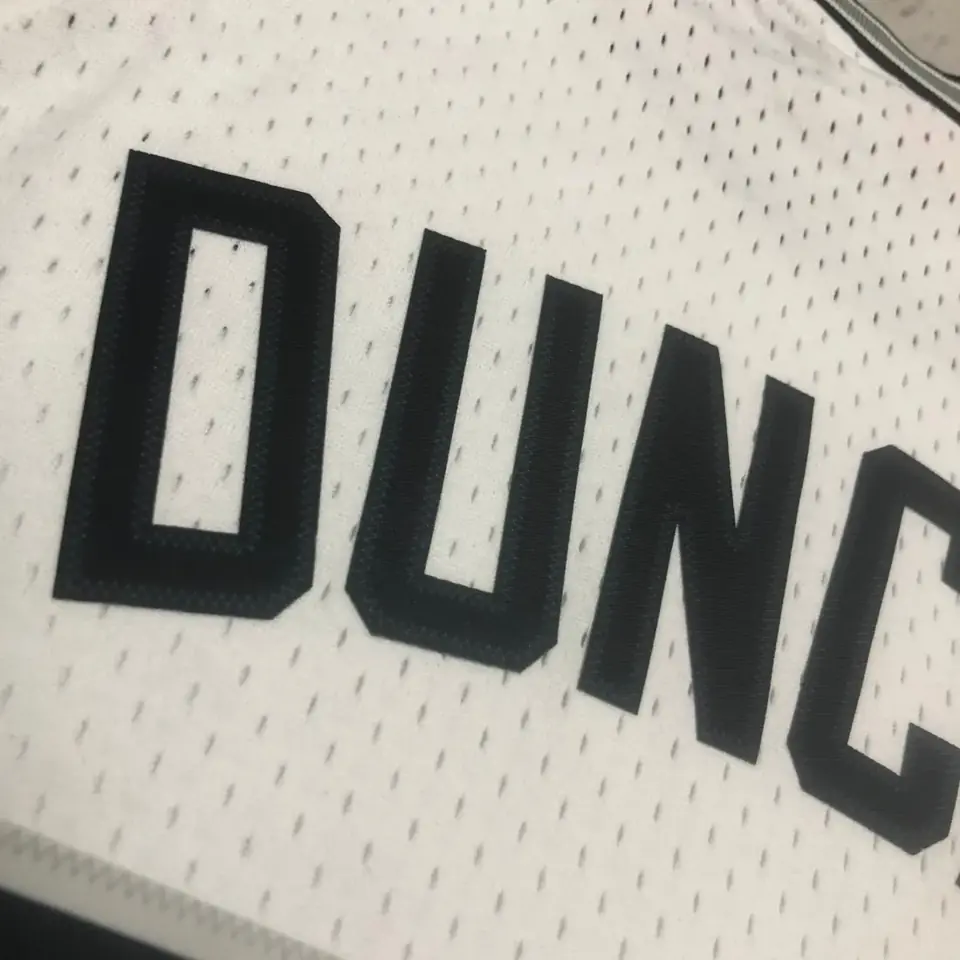 Foto 3 de MN camiseta retro termosellada: SW San Antonio Spurs temporada 1998/99 blanco n.º 21 Duncan