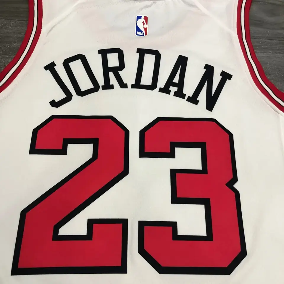 Foto 7 de Bulls cuello redondo blanco nº 23 Michael Jordan