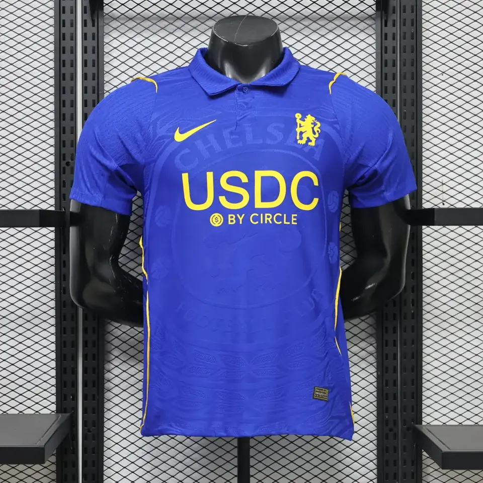 Foto 1 de 26-27 Chelsea Local Azul (con publicidad) Tallas 3-4 XL