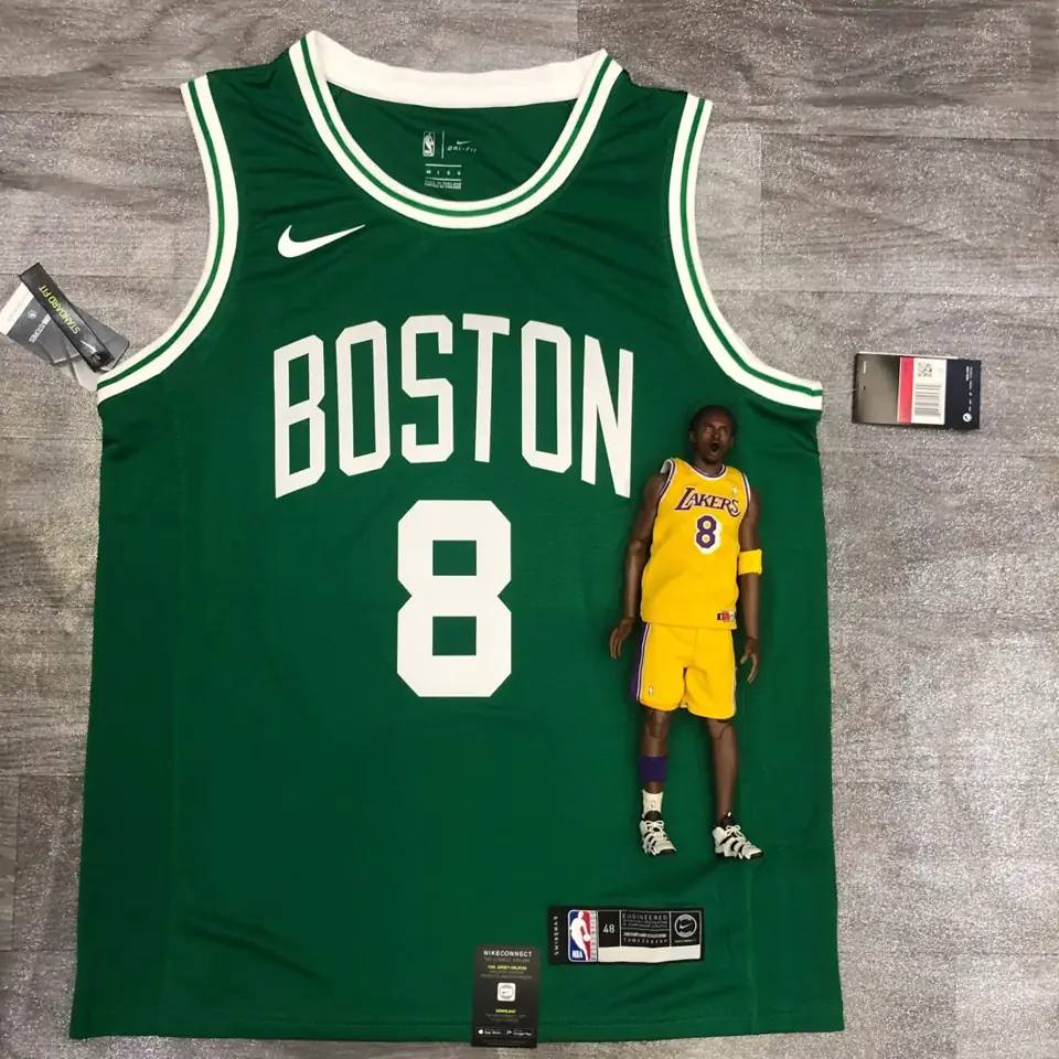 Foto 1 de Boston Celtics verde retro (nº 8 Antoine Walker) (nº 8 Kemba Walker)