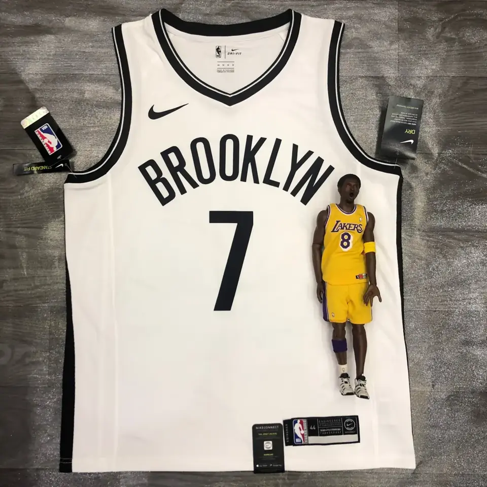Foto 1 de Brooklyn Nets blanco cuello en V nº 7 Kevin Durant