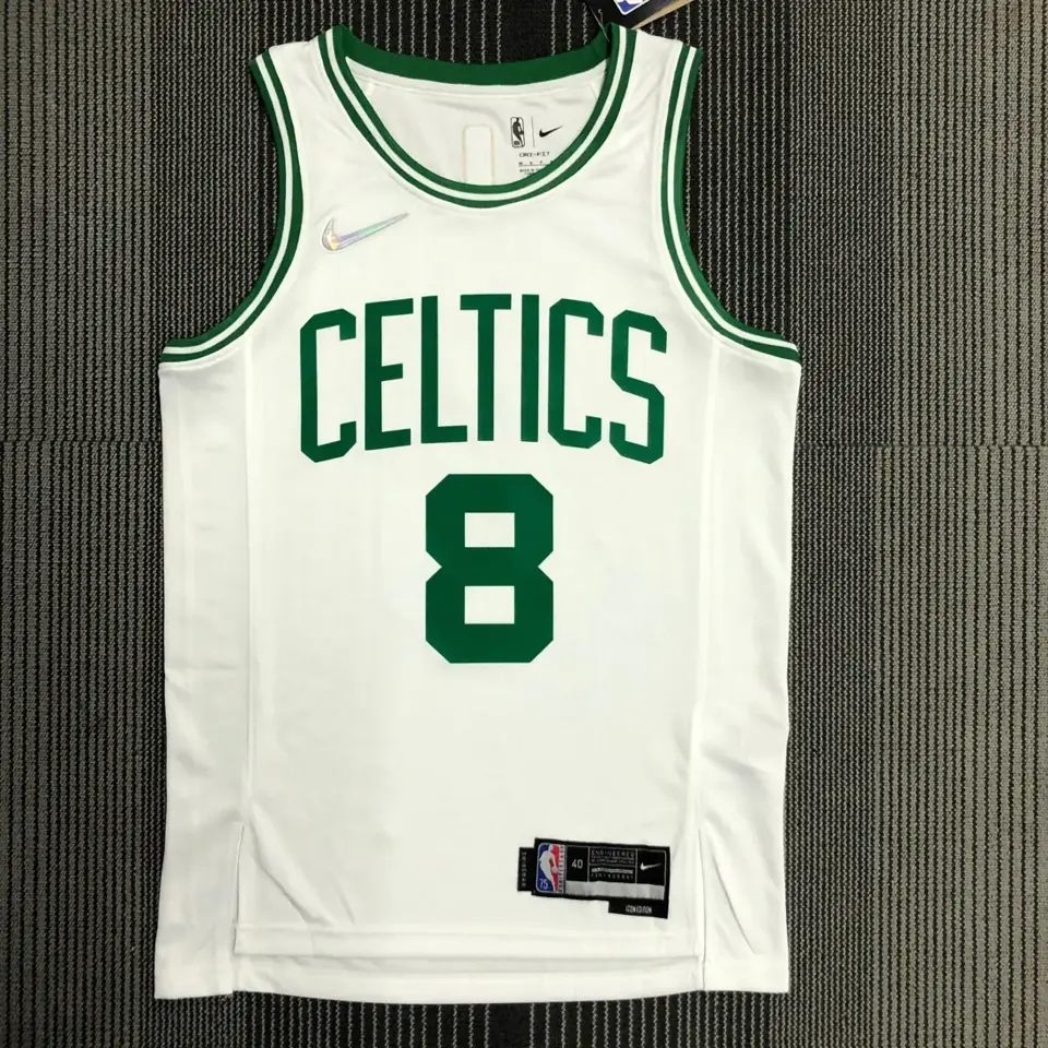 Foto 1 de 75 aniversario, Celtics, blanco, número 8, Walker