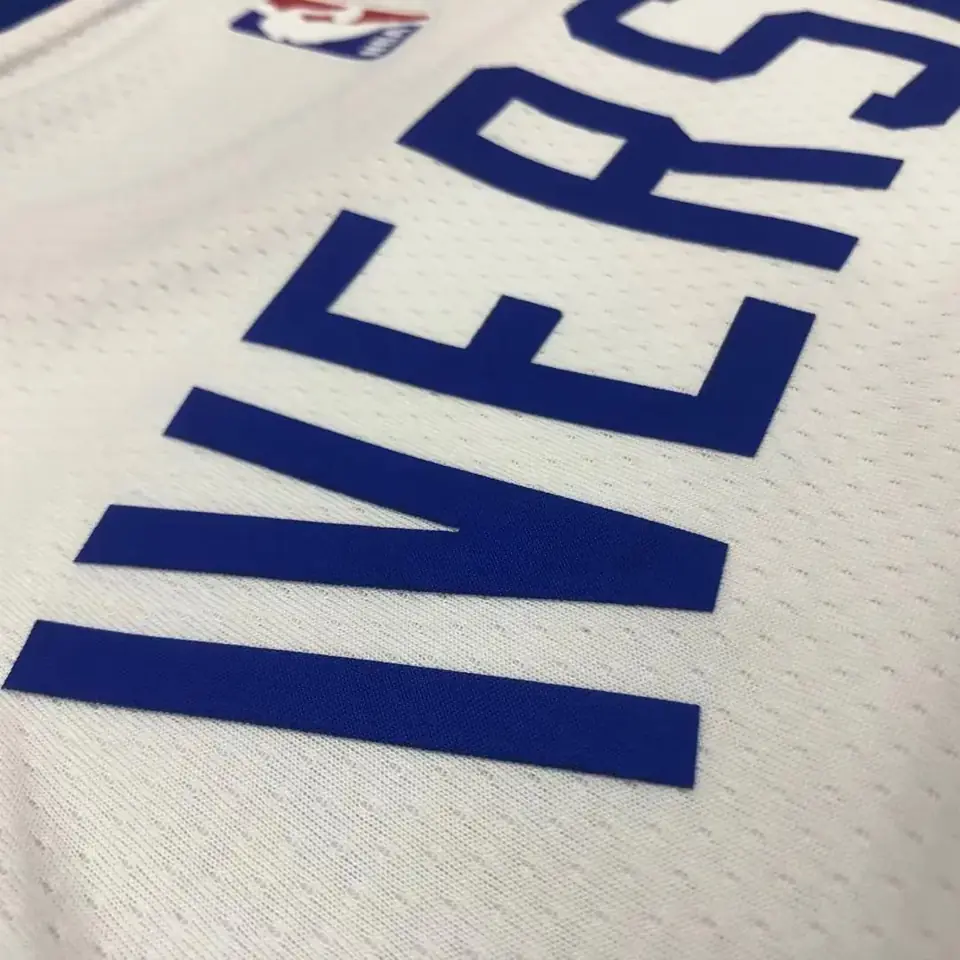 Foto 6 de Temporada 21 Philadelphia 76ers retro cursiva limitada, nº 3 Iverson