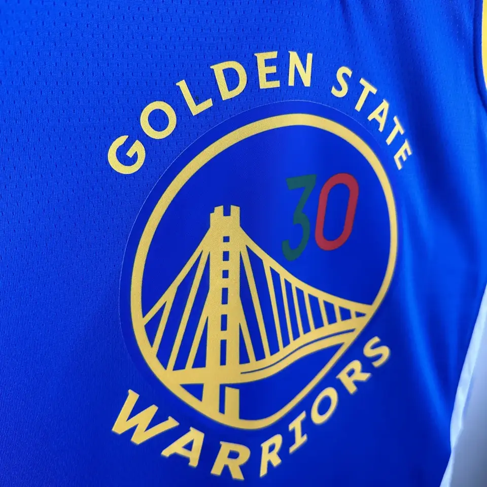 Foto 3 de Warriors cuello en V azul México #30