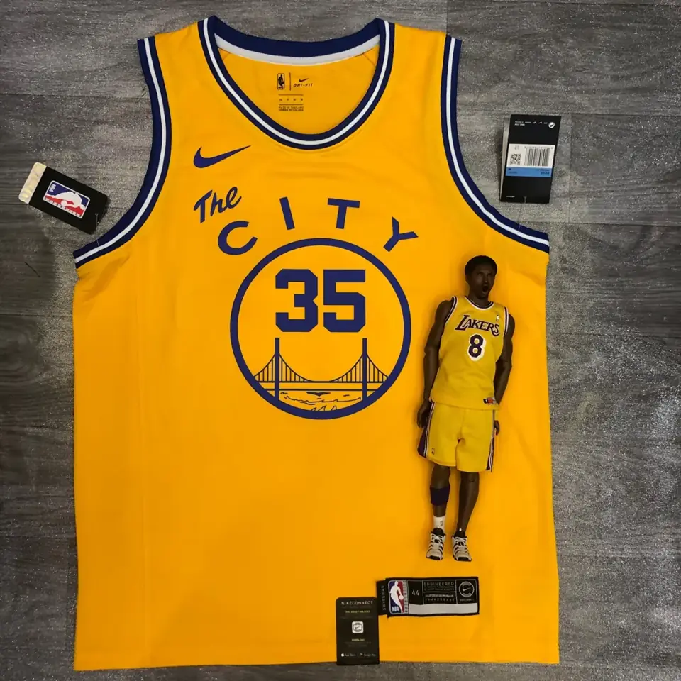 Foto 1 de Golden State Warriors edición tranvía, amarillo, nº 35 Kevin Durant