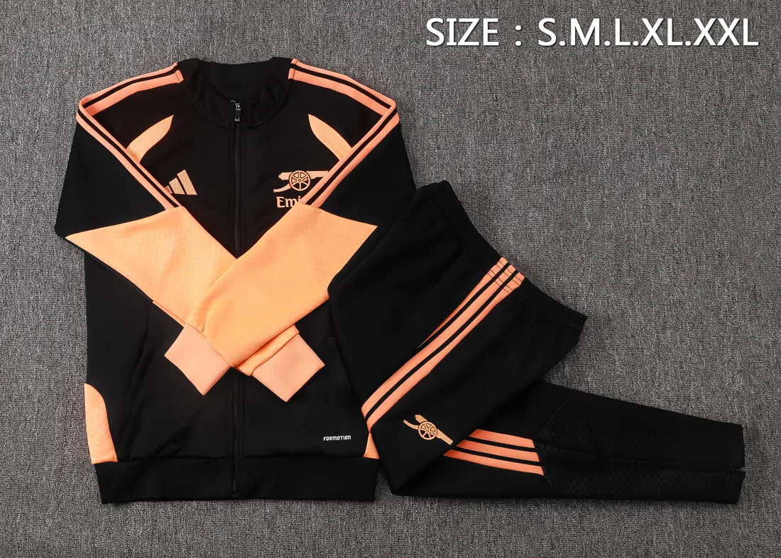 Foto 2 de A26066# 2627 cremallera larga Arsenal negro (con naranja) - Arsenal