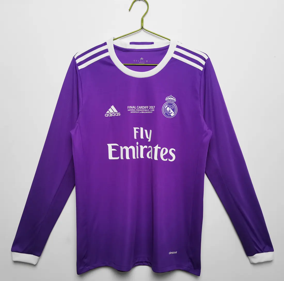 Foto 1 de Manga larga: Temporada 2016/17 Real Madrid visitante 0B