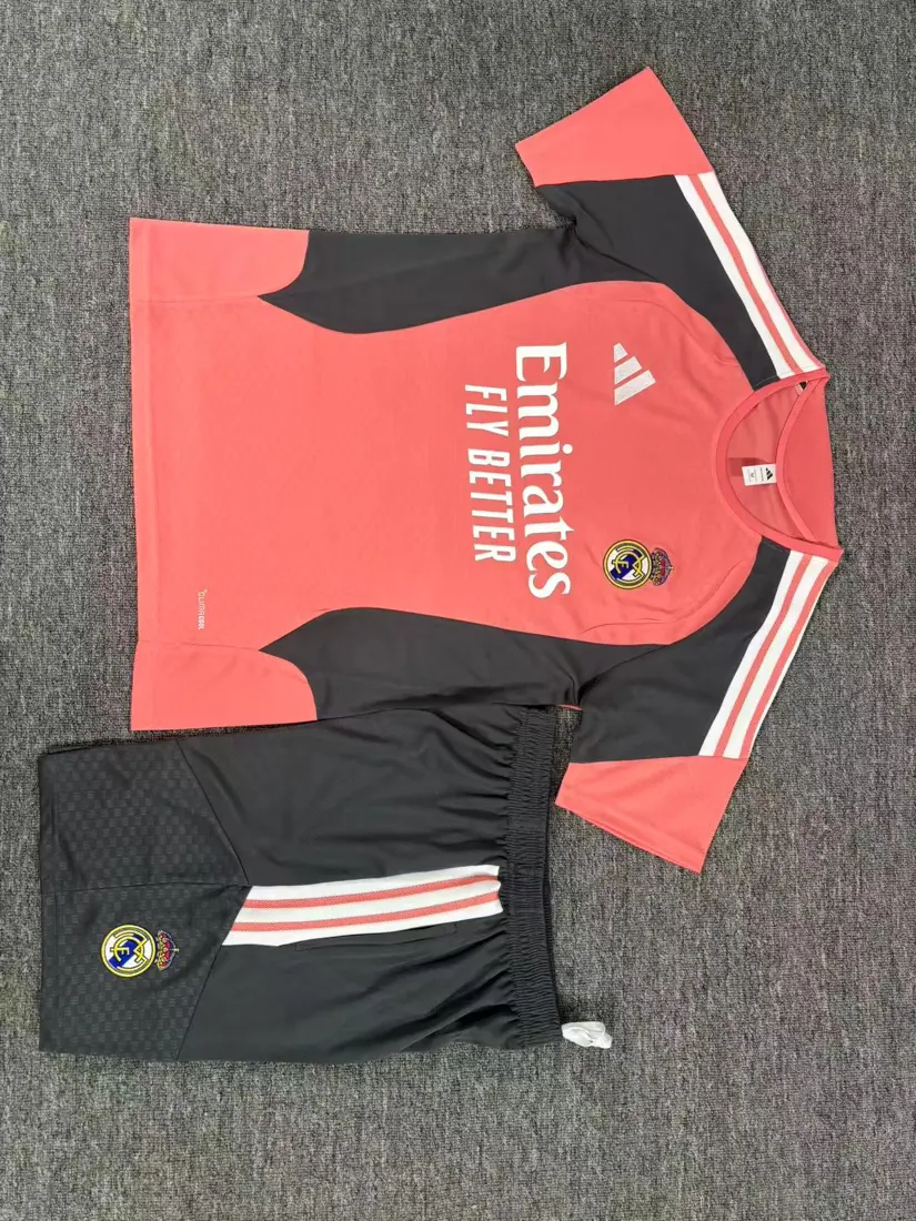 Foto 1 de 2627 manga corta Real Madrid naranja rosado