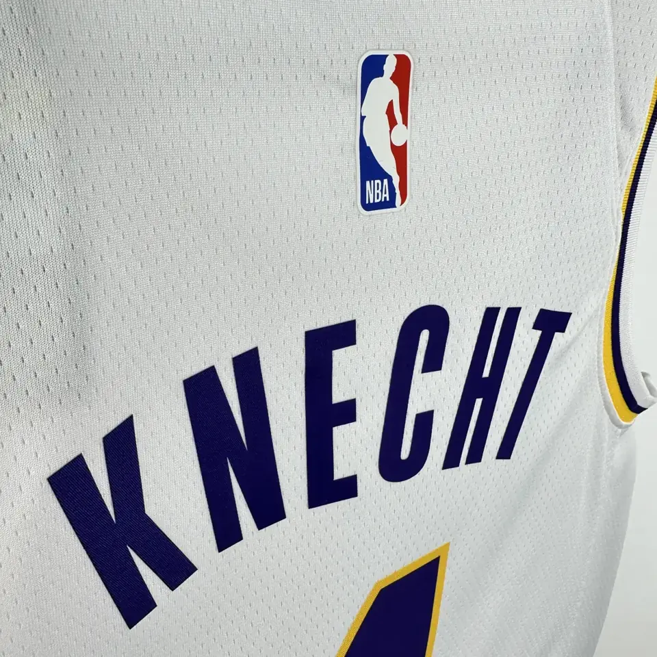 Foto 5 de Temporada 23 Los Angeles Lakers Color blanco número 4 Knecht