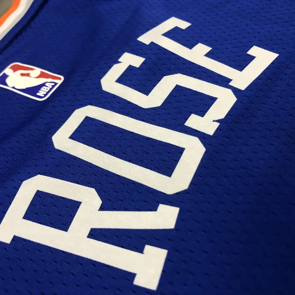 Foto 4 de Knicks azul número 4 Rose