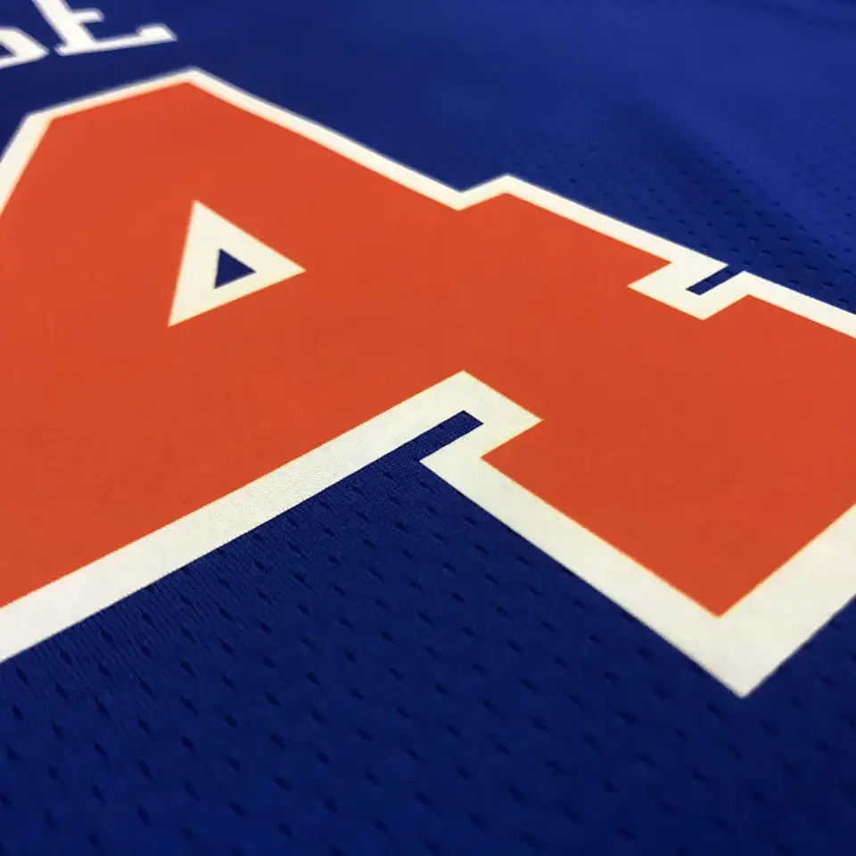 Foto 6 de Knicks azul número 4 Rose