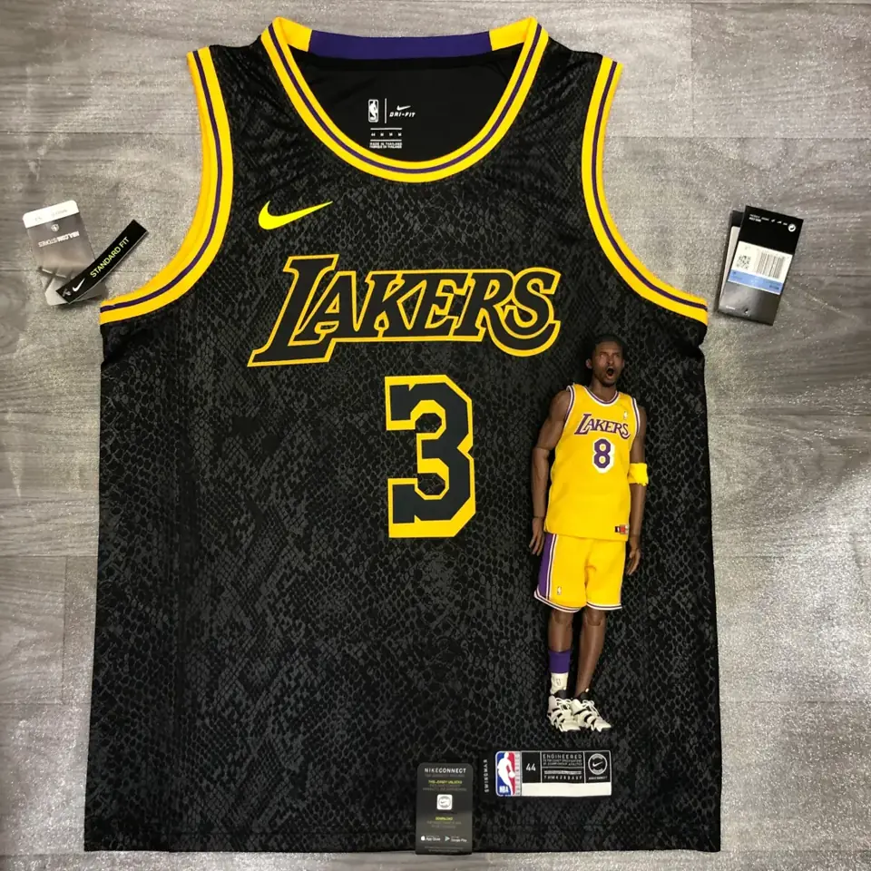 Foto 1 de Los Angeles Lakers estampado de serpiente nº 3 Davis
