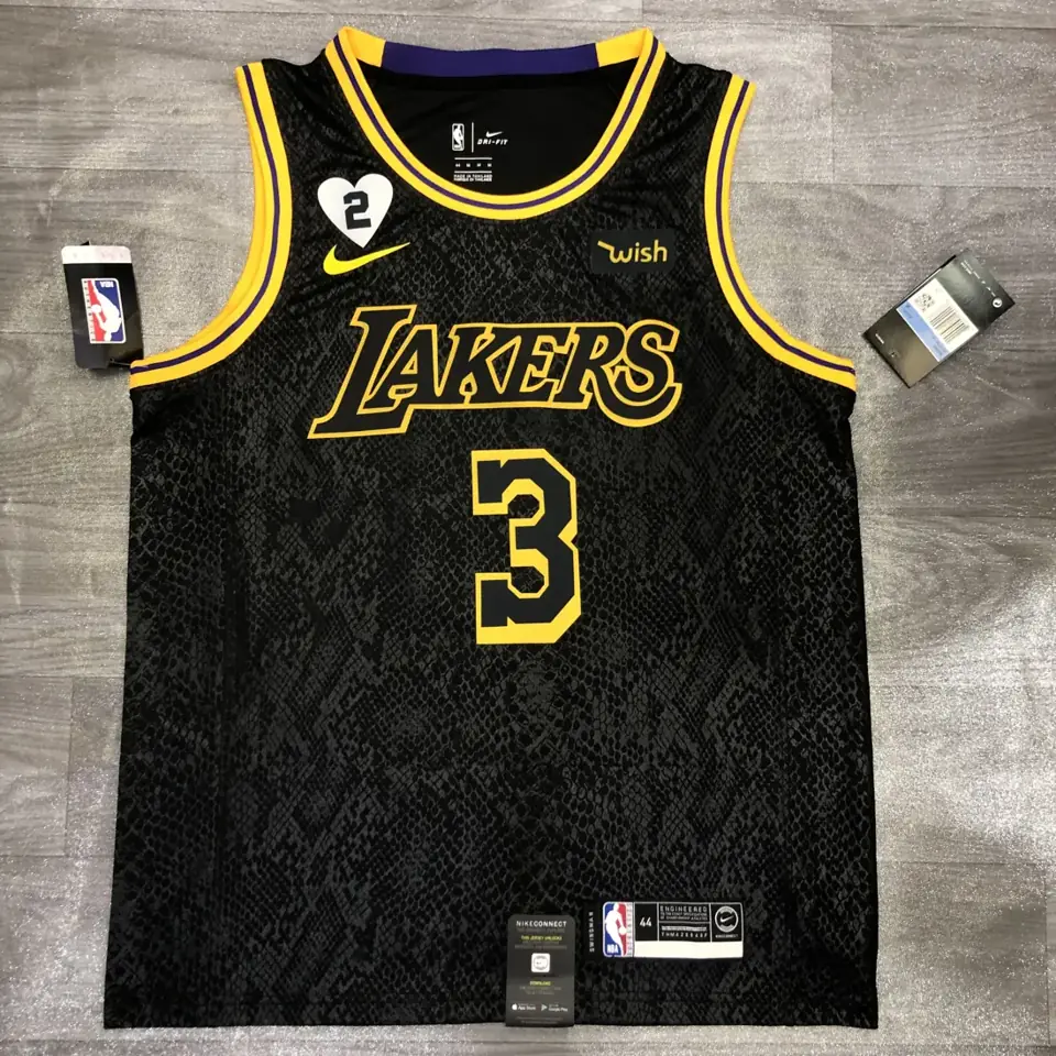 Foto 2 de Los Angeles Lakers estampado de serpiente nº 3 Davis
