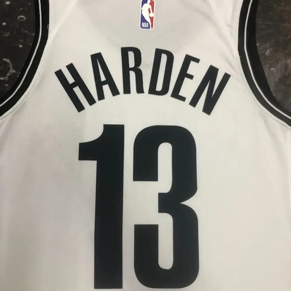 Foto 6 de Temporada 23 Nets blanco número 13 Harden