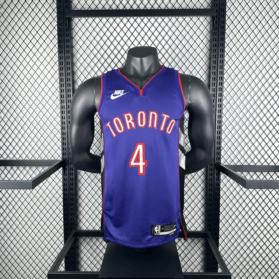 Foto 3 de Temporada 25 Raptors retro número 4 Barnes