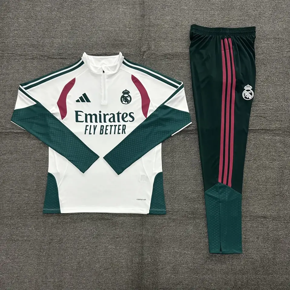 Foto 1 de 2627 Real Madrid blanco [ribete verde / combinación fucsia]