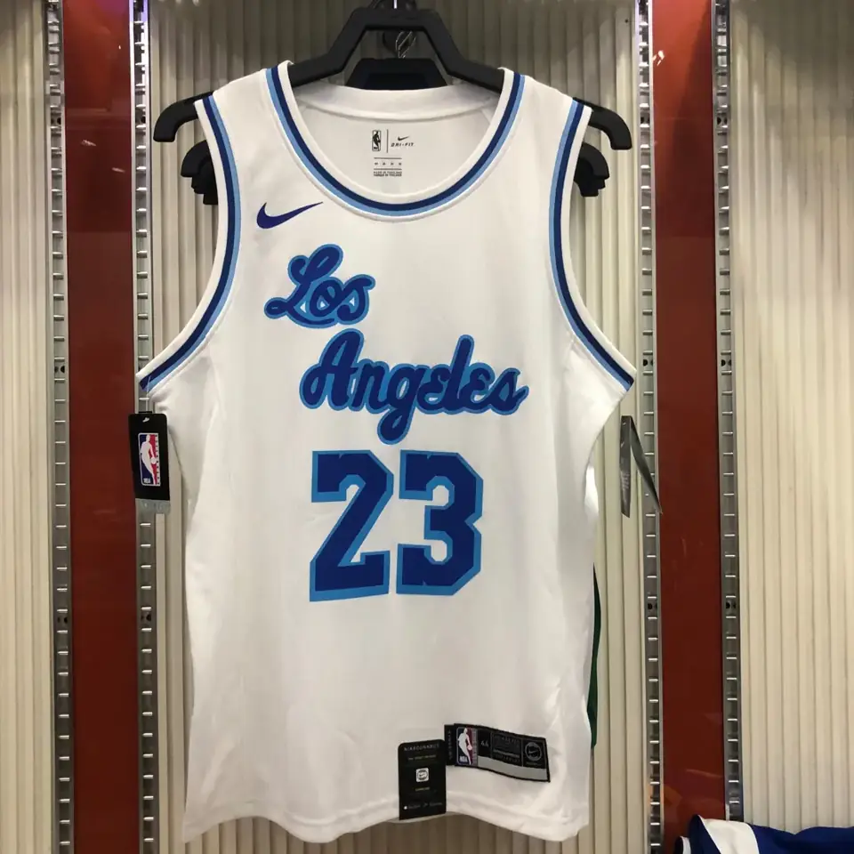 Foto 5 de Los Angeles Lakers Noche Latina retro, blanco, nº 23 LeBron James