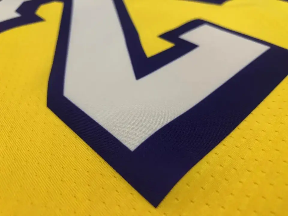 Foto 6 de Los Angeles Lakers amarillo cuello en V nº 24 Kobe