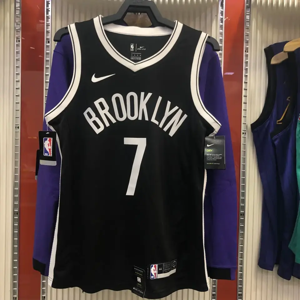 Foto 2 de Brooklyn Nets cuello en V negro nº 7 Durant