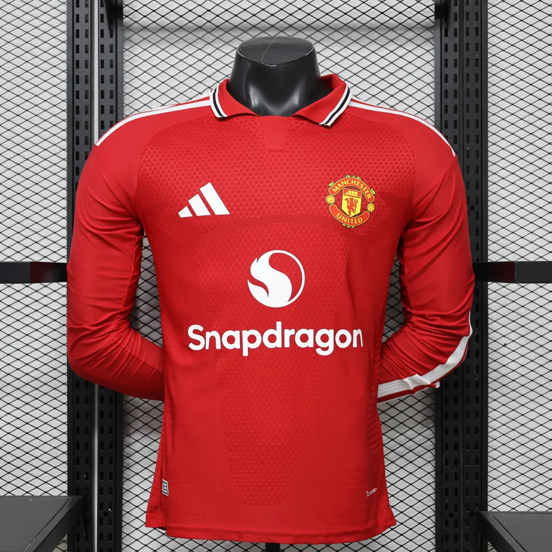 Foto 1 de Versión jugador 26/27 Manchester United local manga larga S-3XL