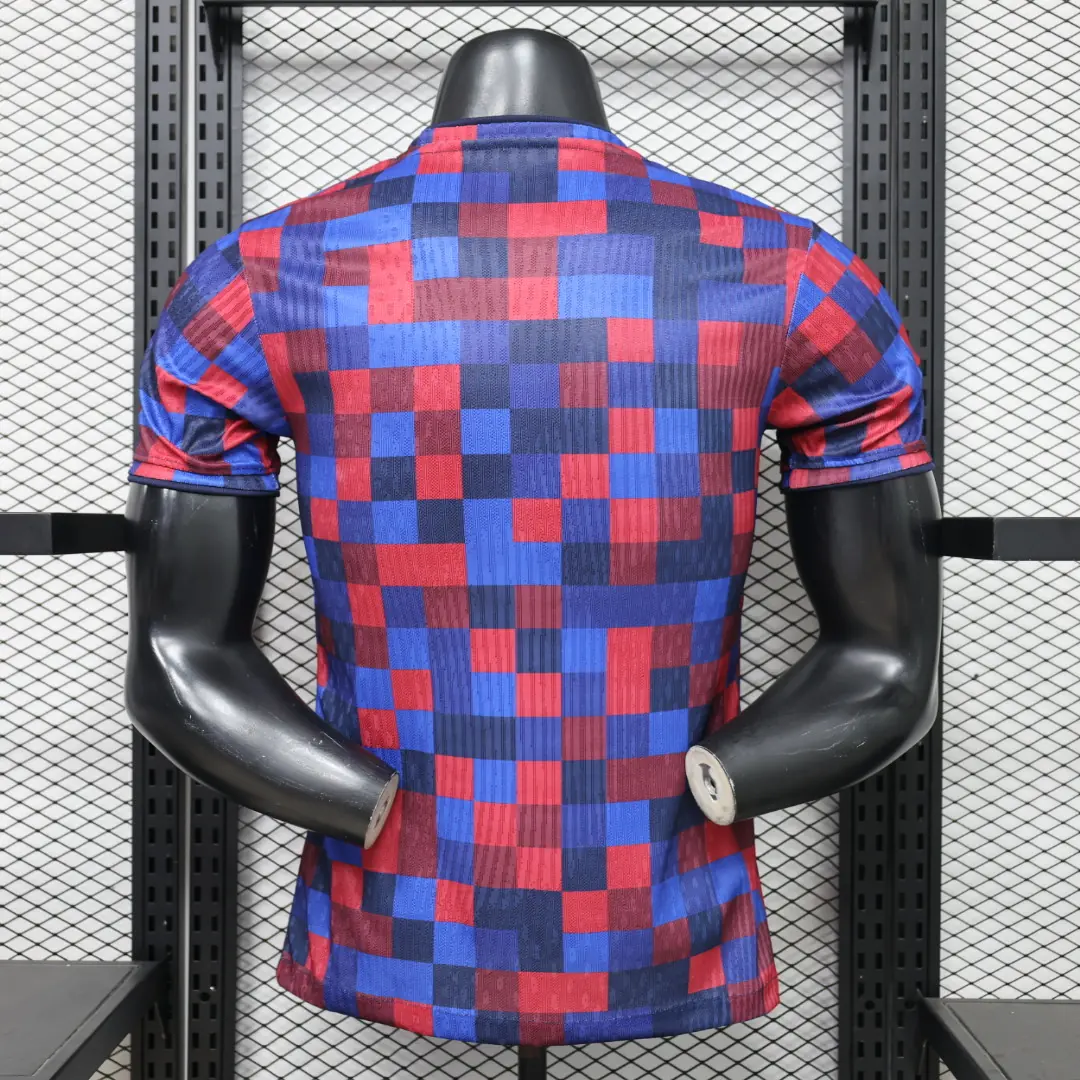 Foto 2 de Versión jugador 26.27 FC Barcelona camiseta prepartido S a 2XL