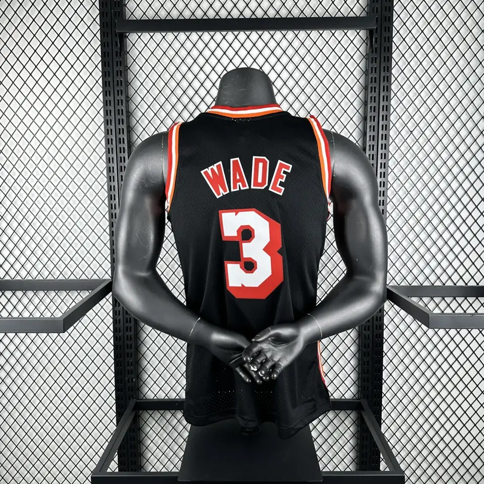 Foto 2 de MN camiseta retro termoimpresa SW: Heat temporada 13/14 Noche Retro nº 3 Wade