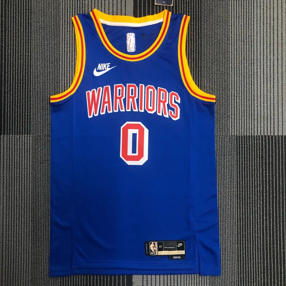 Foto 1 de 75.º aniversario Golden State Warriors retro n.º 0 Gary Payton II
