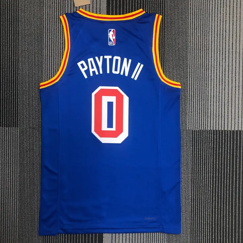 Foto 2 de 75.º aniversario Golden State Warriors retro n.º 0 Gary Payton II