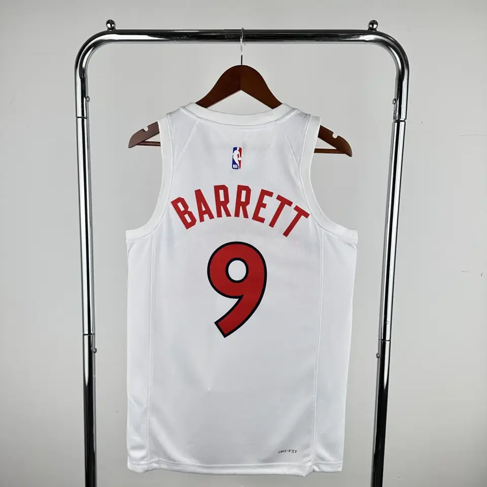 Foto 2 de Temporada 23 Raptors local blanco nº 9 Barrett