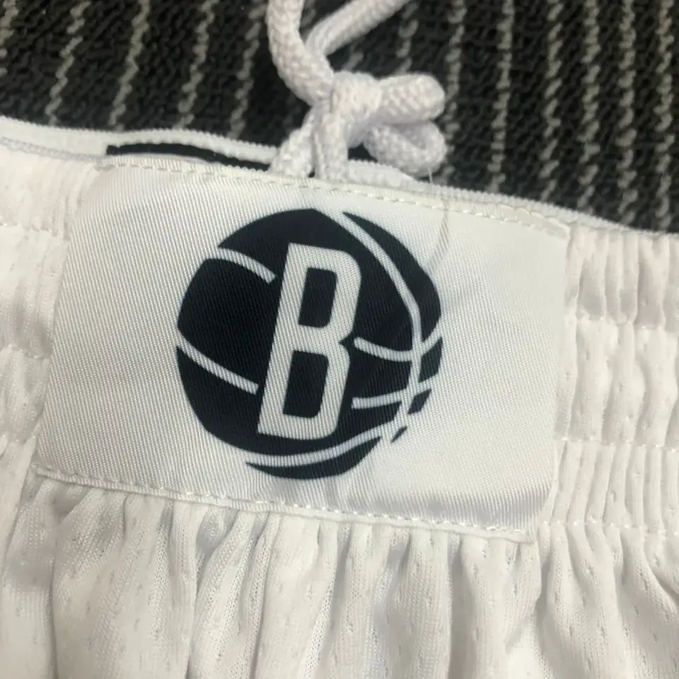 Foto 3 de Pantalones cortos blancos de los Nets