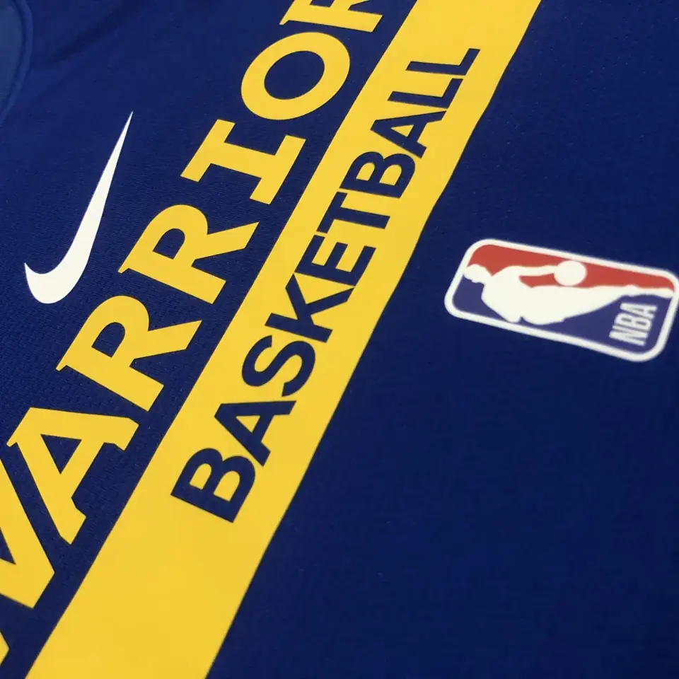 Foto 3 de Temporada 23 Golden State Warriors camiseta de entrenamiento versión jugador azul