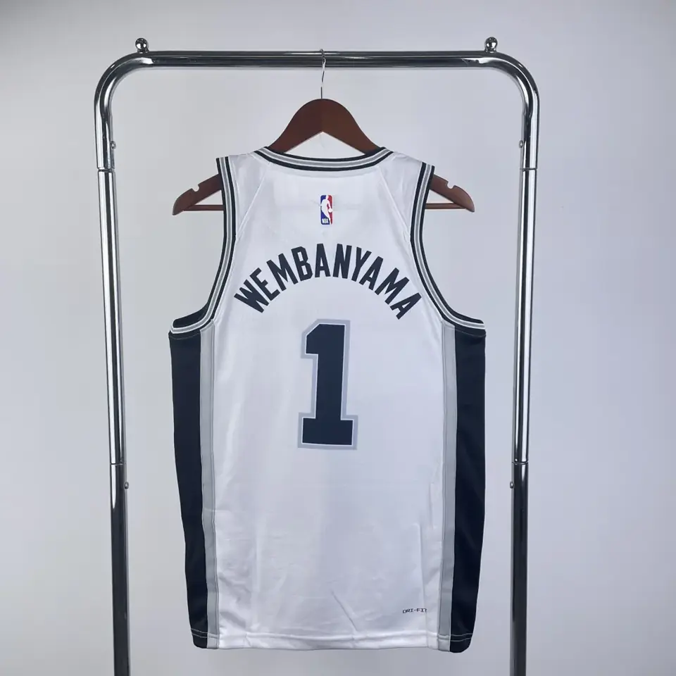 Foto 2 de San Antonio Spurs blanco nº1 Wembanyama