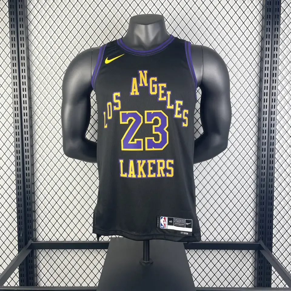 Foto 4 de Camiseta temporada 26 Lakers City Edition número 23 James