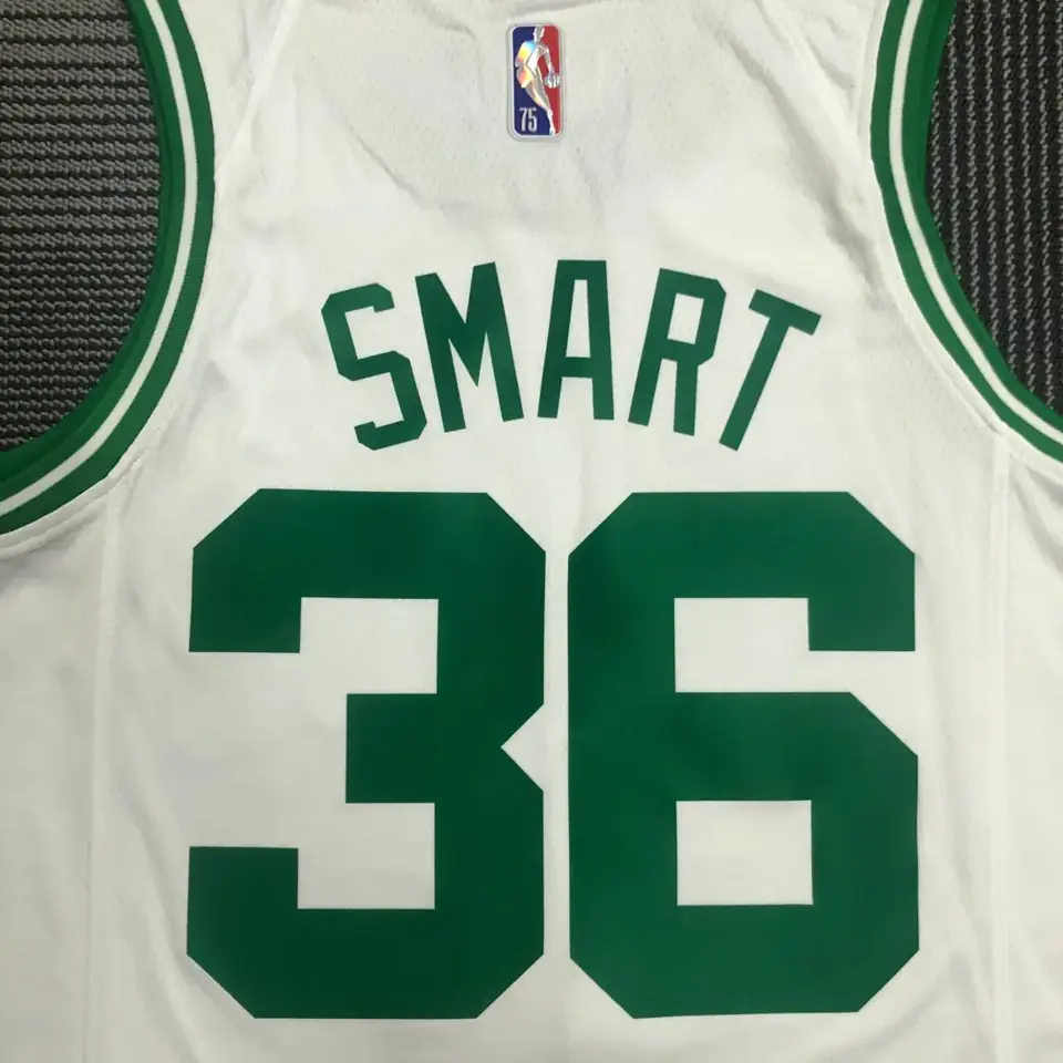 Foto 2 de 75 aniversario Celtics blanco número 36 Smart