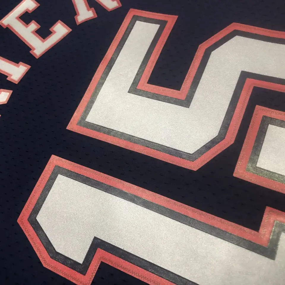 Foto 4 de MN camiseta retro termoimpresa: SW Nets temporada 06/07 azul marino nº 15 Vince Carter